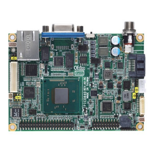 Axiomtek PICO842 Pico-ITX Motherboard, Intel Celeron J1900, I/O board, LVDS/VGA, Single LAN, and Audio